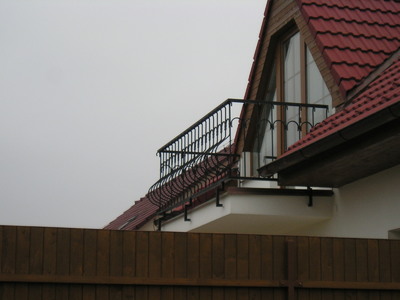 Zábradlí balkonové kované